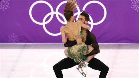 Winter Olympics 2018 French Ice Dancer Suffers Wardrobe Malfunction