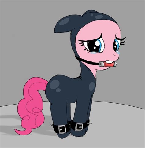 305257 Suggestive Artistgreaterlimit Pinkie Pie Bit Gag Bondage Bondage Cuffs Bondage