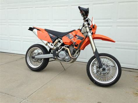 Street legal dirt bike vs dual sport bike. Buy KTM 525 SMR street legal+540 Big bore kit only 900 on ...