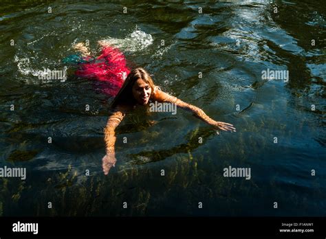 Woman In Bathing Dress Hi Res Stock Photography And Images Alamy