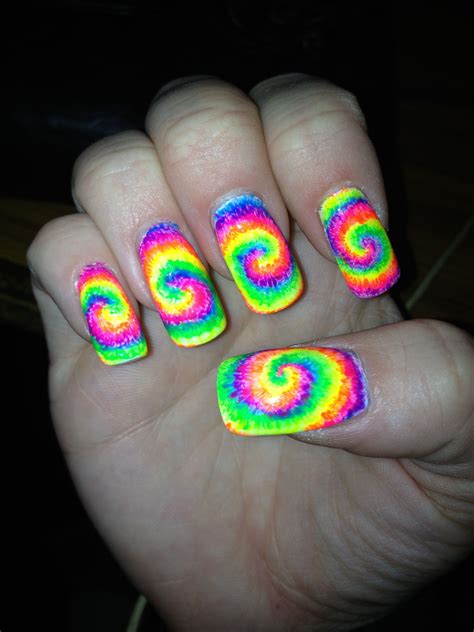 Pin By Alicia Jones On Nail Art Colorful Nail Designs Finger Nail