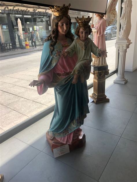 Estatua Virgen María Auxiliadora De Segunda Mano Por 950 Eur En Lugo En