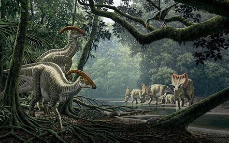 Paleoillustration Photo Dinosaur Art Prehistoric Wildlife
