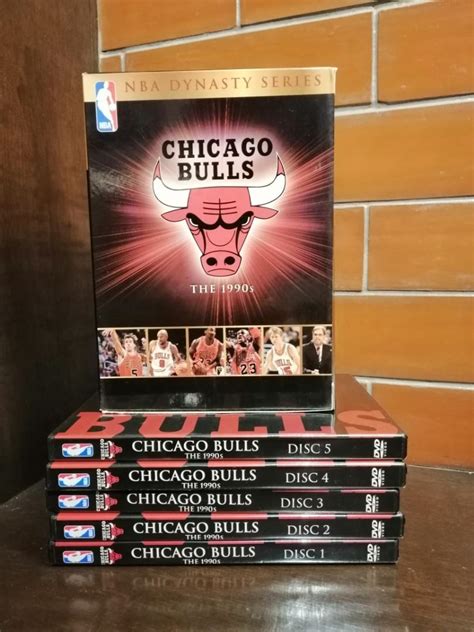 Nba Dynasty Series Chicago Bulls Dvd Set 5 Dvds Michael Jordan