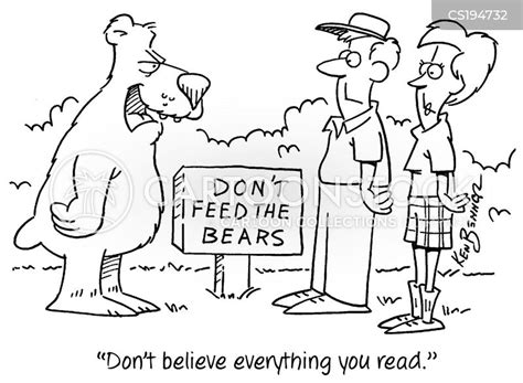 Feeding The Bears Cartoons And Comics Funny Pictures From Cartoonstock