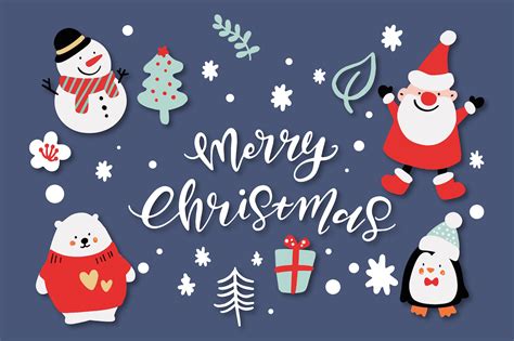 259,000+ vectors, stock photos & psd files. Merry Christmas Characters! ~ Graphic Objects ~ Creative Market