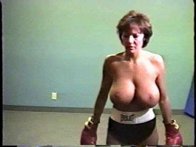 Big Boob Brawlers Big Tit Topless Boxing Really Big My XXX Hot Girl