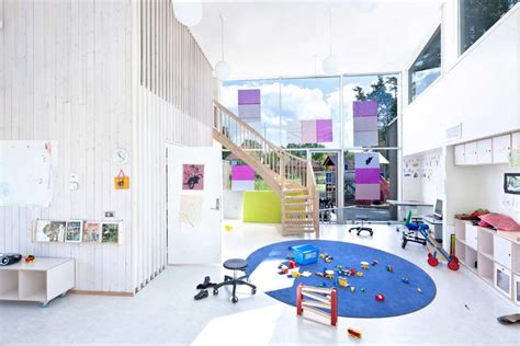 Solrosen Kindergarten Stein Halvorsen Sivilarkitekter Daycare Design