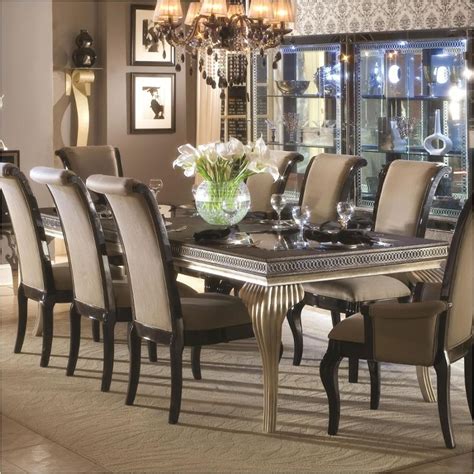Hollywood swank dining set by aico furniture. N03000t-85 Aico Furniture Hollywood Swank Leg Dining Table ...
