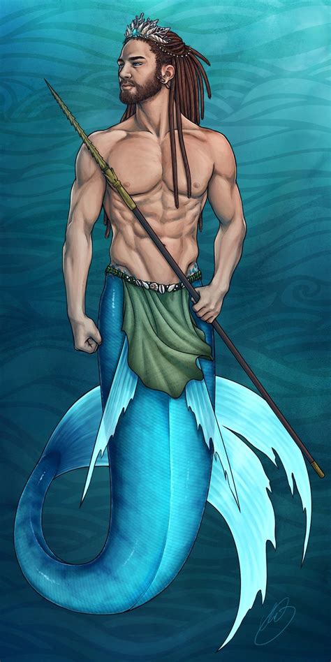 Merman Possibly By Charlie Bowater Confirmation Needed Fantasy