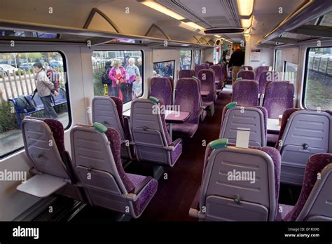First Transpennine Express Coach Inside Seats Stock Photo Alamy