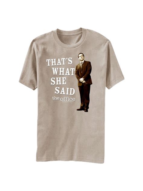 The Office Thats What She Said Michael Scott Adult T Shirt Tee