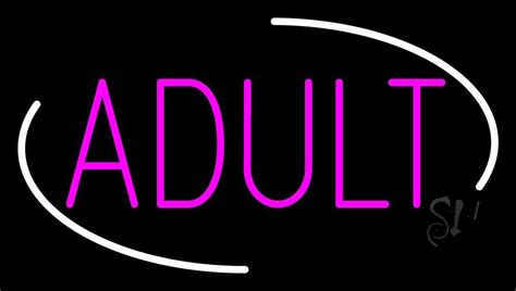 Pink Adult Neon Sign Movies Neon Signs Neon Light