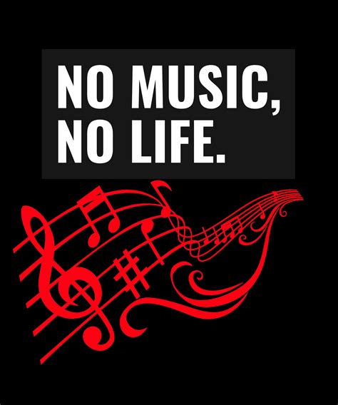No Music No Life Shirt Music Lover T Musician T No Etsy