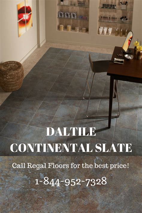 Daltile Continental Slate 12 X 12 Tuscan Blue Porcelain Tile