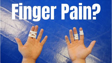 How To Tape Your Fingers For Bjj Youtube
