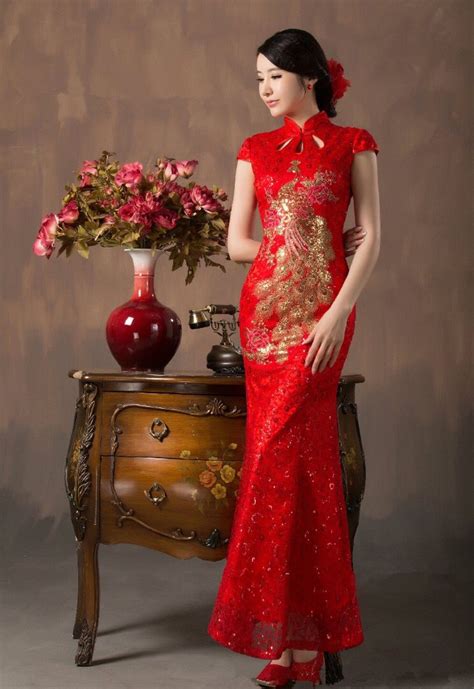 Stunning Red Dress For Chinese New Year