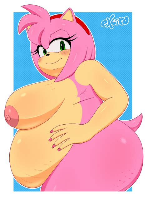 Rule 34 2021 Absurd Res Accessory Amy Rose Anthro Areola Ass Big