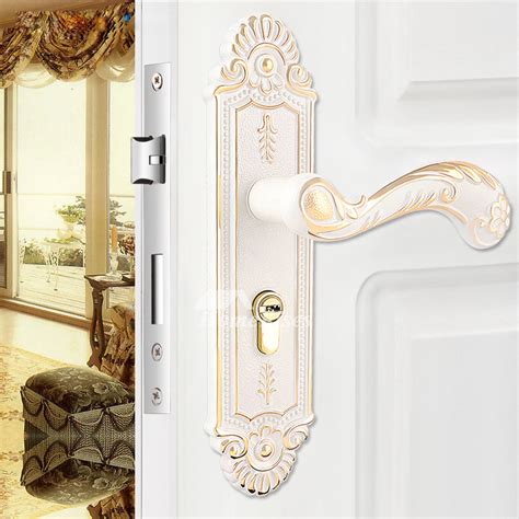 The confidence of the manufacturer about this product can be gauged by the fact that it comes with a lifetime mechanical and finishes warranty. Modern Carved Ivory Best Mortise Locks Bedroom Silent