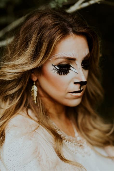 Lioness Halloween Makeup Living Boldly January Hart Blog