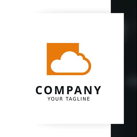 Box Cloud Logo Template By Diqly Codester