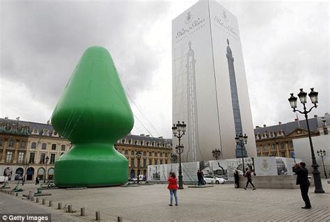 Paris Sculpture That Resembles Sex Toy Leaves Citizens Humiliated