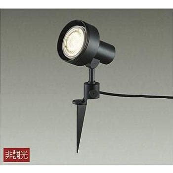 カラー 大光電機 DAIKO アウトドアスポット LED 6W 電球色 2700K DOL 4672YB ブラックミスターポストマン支店