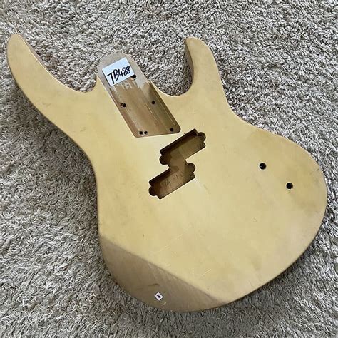 Unfinished 4 String Bass Guitar Basswood Body Reverb Australia