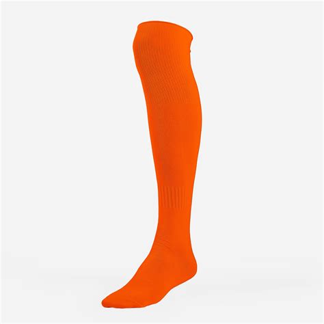 Hue Orange Over The Knee Socks Sleefs