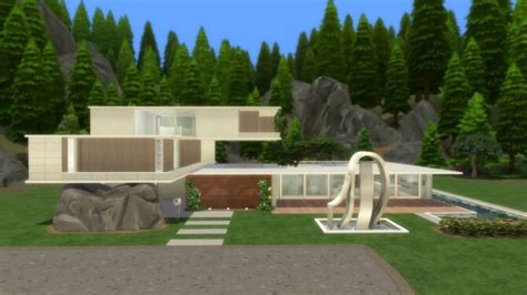 Not So Futuristic House N 12 By Fivextreme At Mod The Sims Sims 4