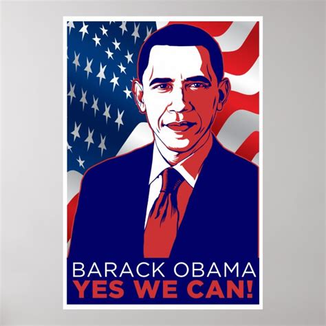 President Obama Yes We Can Poster Uk