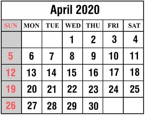 Printable Calendar March April 2020 Calendar Printables Free Templates