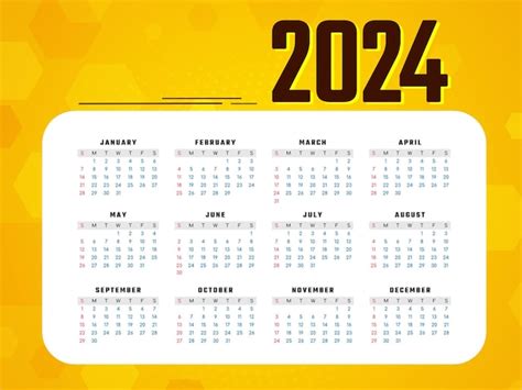 Vector De Conception De Calendrier L Gant Pour La Nouvelle Ann E