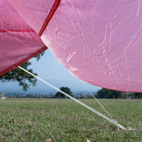 Pink Army Parachute Shelter From Das Outdoors