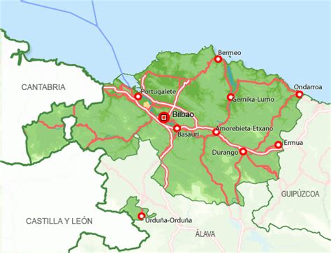 Científico Que Agradable Escrupuloso Bilbao Mapa España Alivio