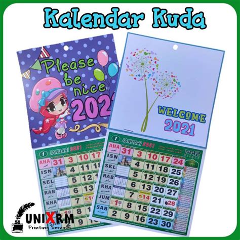 Buy Kalendar 2022 Calendar 2022 Kalendar Kuda 2022 Kalendar Mini 2022