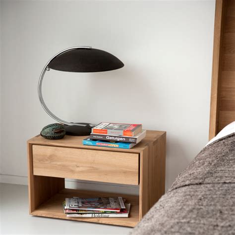 Nordic Ii Oak Bedside Table Ethnicraft Palette And Parlor Modern Design