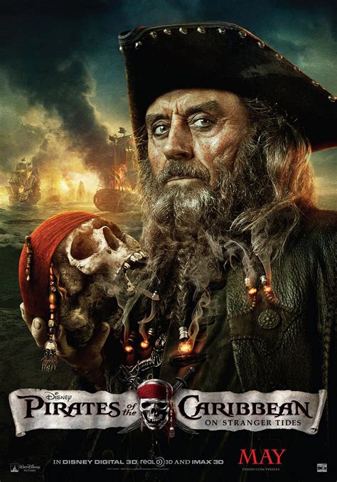 New Pirates 4 Poster Blackbeard Filmofilia