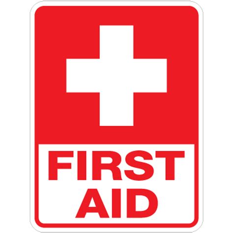 First Aid Sign 18 X 24 Signquick