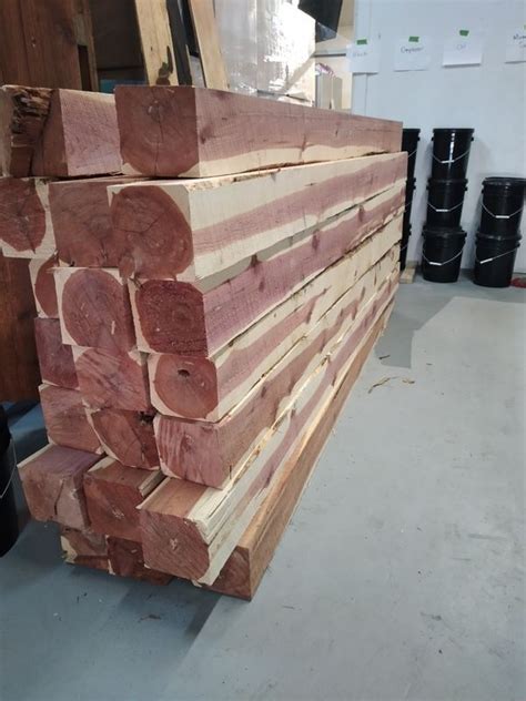 Eastern cedar 6x6x8 posts for Sale in McKinney, TX - OfferUp