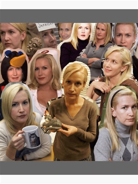 Angela Martin Angela Kinsey The Office Classic Poster For Sale By