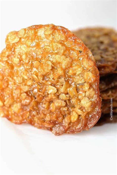 British, french, irish or swedish? Oatmeal Lace Cookies Recipe - Add a Pinch