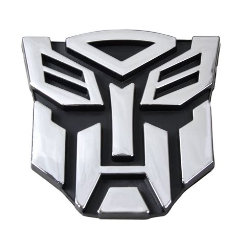 Vehicle Parts And Accessories Alloy Transformers Autobot 3d Logo Emblem