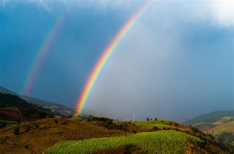 Rainbows In Rain