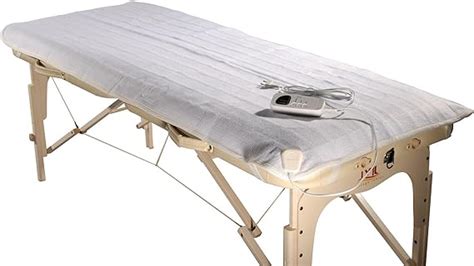 Sivan Health And Fitness Standard Electric 3 Heat Level Massage Table Warmer Pad