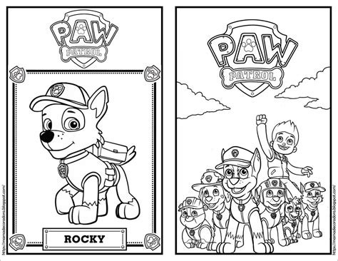 Compartir Imagen Dibujos Para Colorear De Paw Patrol Pdf