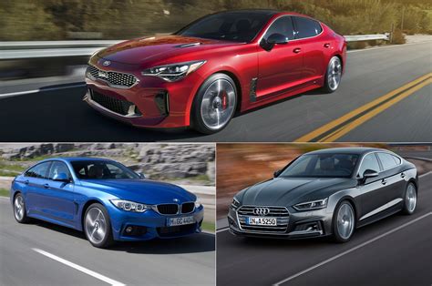 Styling Size Up Kia Stinger Gt Vs Four Door Fastback Competition