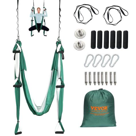 Vevor Aerial Yoga Swing Set Yards Yoga Hammock Hanging Swing Aerial Sling Inversion Fly Kit