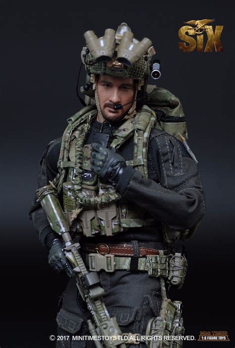 Mini Times 16 Scale 12 Us Navy Seal Team Six Action Figure M008