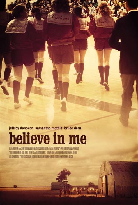 Believe In Me Movie Poster 1 Of 2 Imp Awards